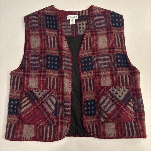 Vintage vanderbilt red blue and - Picture 1 of 2